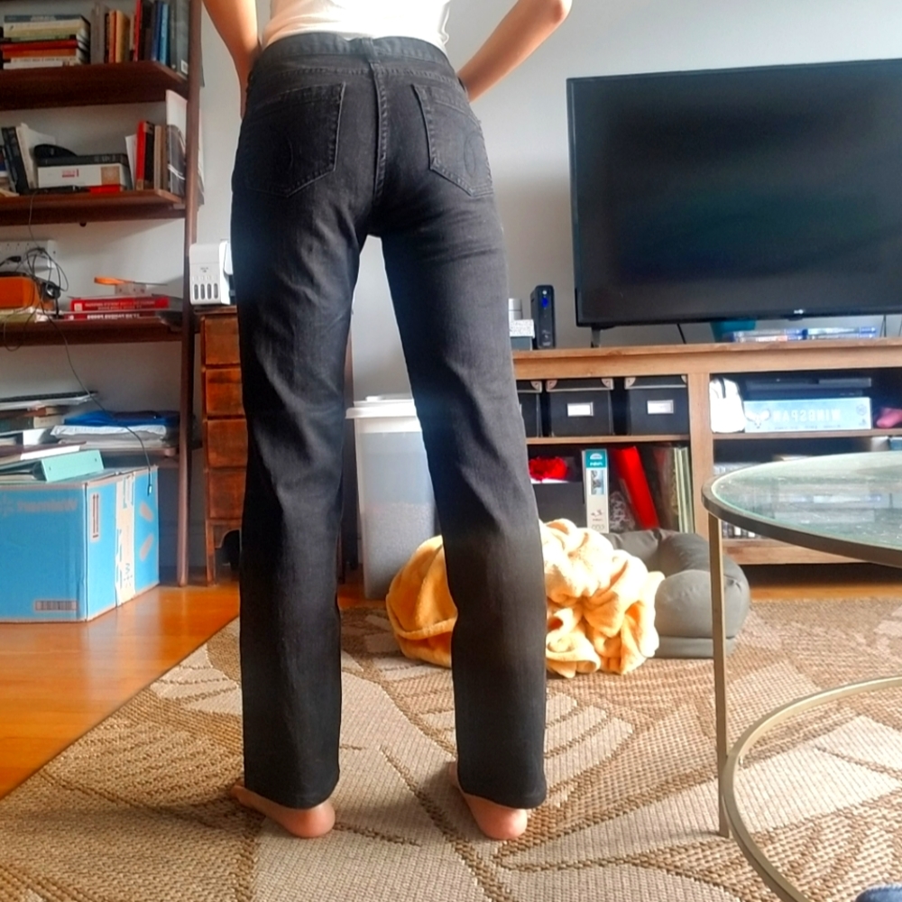 Vintage calvin klein black Jean's skinny st